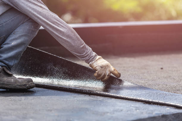 Professional Vapor Barrier Installation technician working in Mountain Lakes, NJ